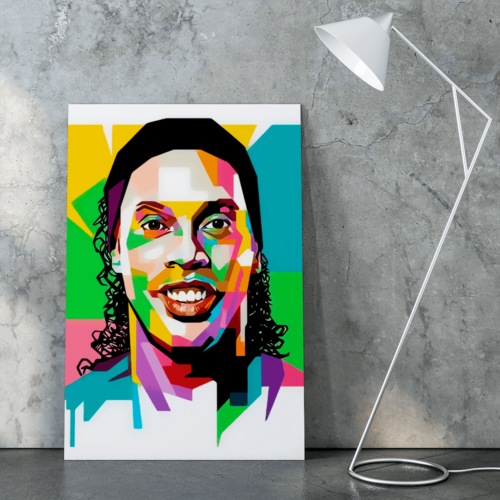 Quadro de Ronaldinho Gaúcho (R10) - QuadriLouco