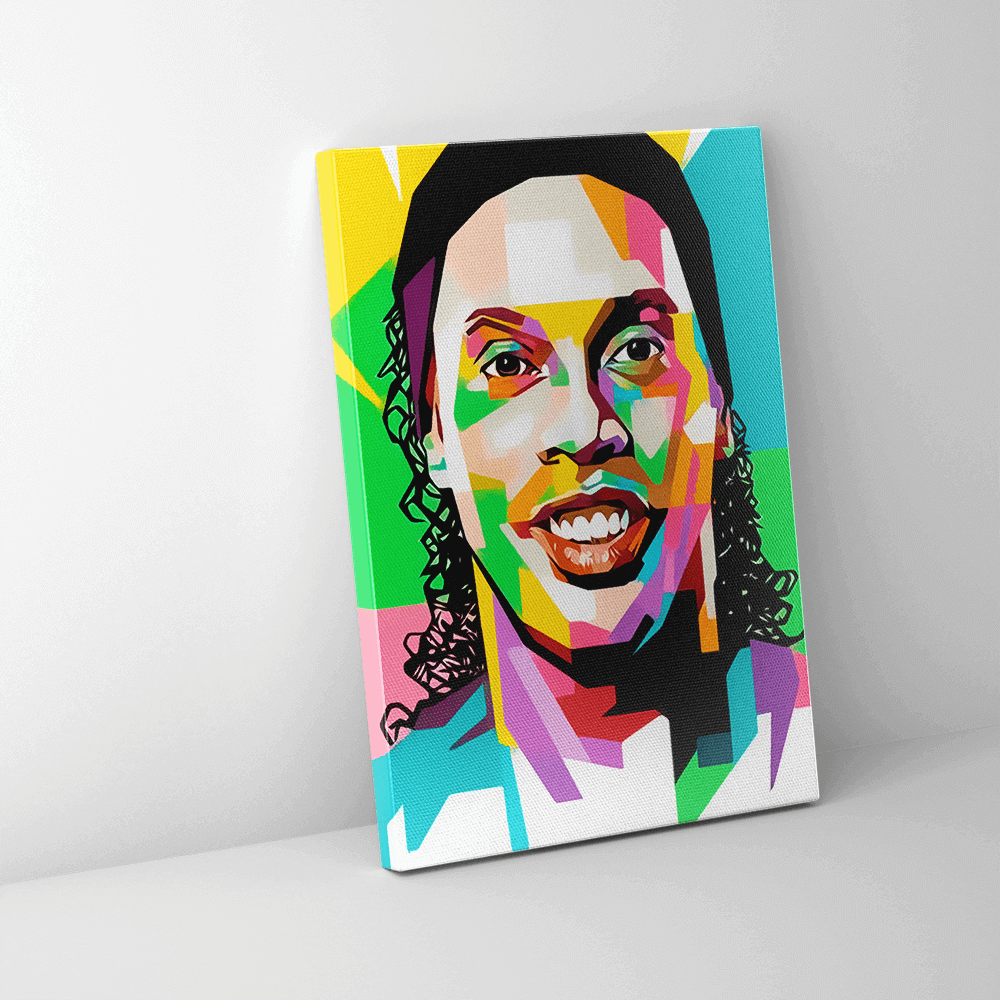 Quadro de Ronaldinho Gaúcho (R10) - QuadriLouco